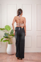 Orchid Tie Back Top