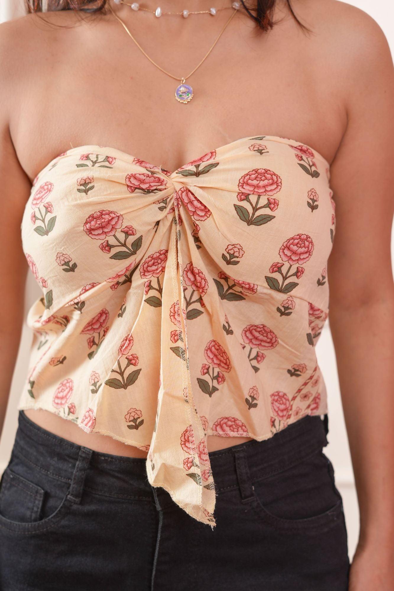 Marigold Twist Top